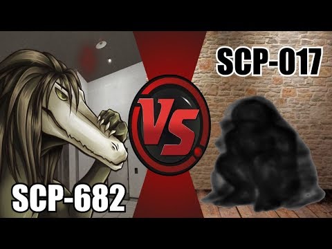 SCP-682 Vs SCP-017, the SHADOW - (creepypasta and internet legend ) - Click'N'Troll +
