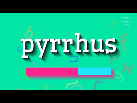 How to say "pyrrhus"! (High Quality Voices)