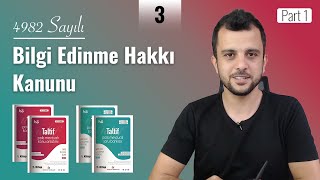 3 | Taltif PAEM 10 Polis Mevzuatı Video Eğitimi | Bilgi Edinme Hakkı Kanunu - PA