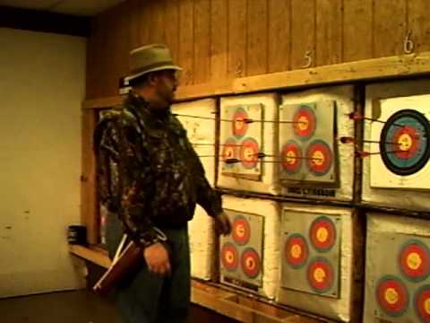 How to pull arrows safely