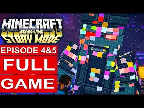 MINECRAFT STORY MODE SEASON 2 EPISODE 5 & 4 Gameplay Walkthrough Part 1 FULL GAME - No Commentary