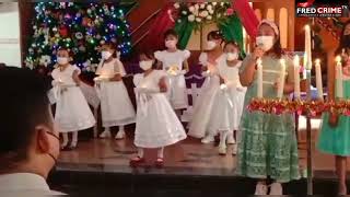 Download lagu Tari Lilin Perayaan Natal Gabungan Anak Sekolah Minggu Gereja HKBP Resort Pematangsiantar mp3