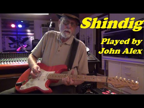 🎸 Shindig - The Shadows - guitar cover by John Alex