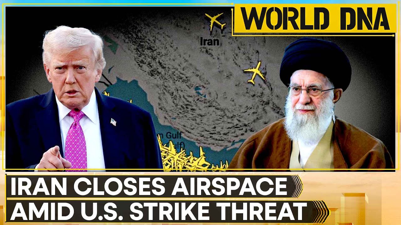 Iran Closes Its Airspace Amid US Threats | Phase Two of Gaza Peace Plan | World DNA LIVE