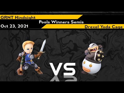 [Smash Ultimate] Hold The Line (Pools Winners Semis) - GRNT | Hindsight vs Drexel | Yoda Cage