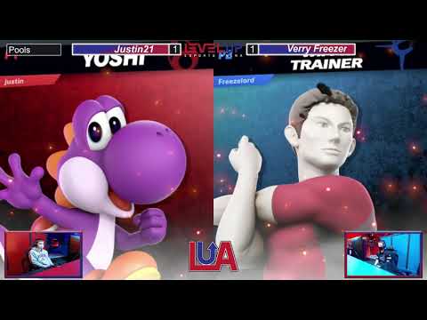LUA1 Pools - VeryFreezer (Wii Fit, ROB) vs Justin21 (Yoshi) Ultimate Singles