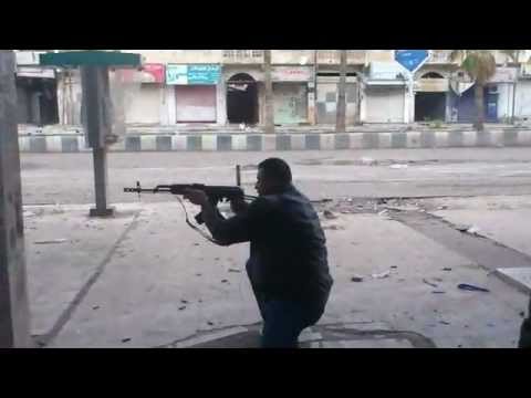 اشتباكات بين كتيبة أبناء الأقصى وقوات النظام على حاجز المؤسسة في مدينة درعا