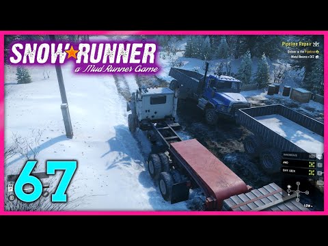 SnowRunner Gameplay Part 67 | Alaska / Pedro Bay