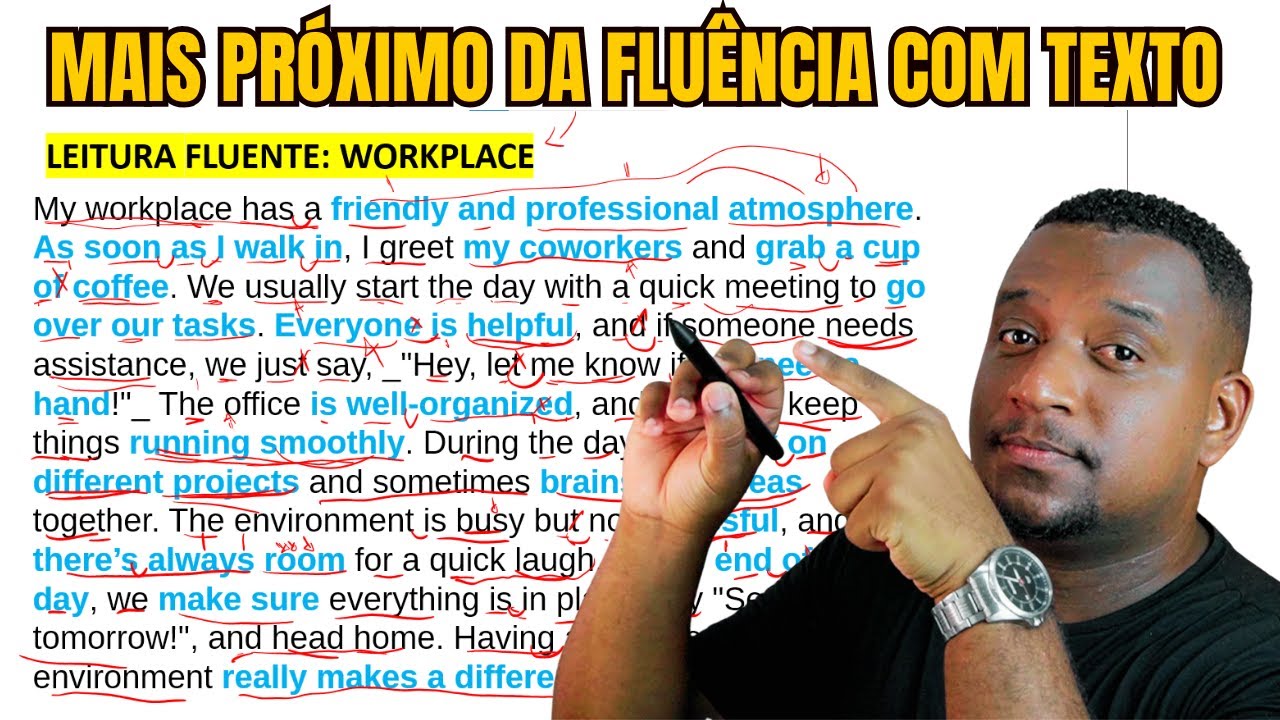 Aprenda Inglês com Leitura Fluente: Connected Speech + Compreensão na Prática!