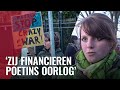 Demonstranten boos op Russisch gasbedrijf Gazprom