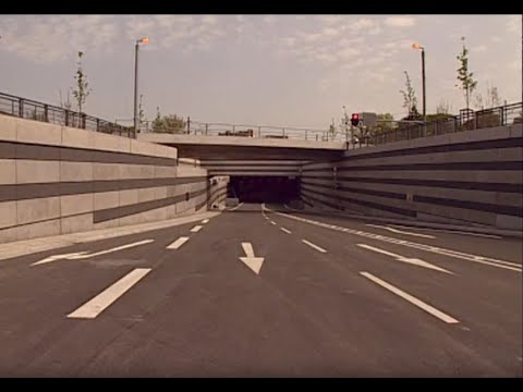 Stadt Bremen   Strassentunnel Hemelingen