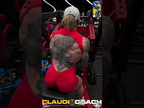 ATLETA MICHELLE MCNAMEE PROFISSIONAL DA IFBB PRO COM TREINO INSANO E UM SHAPE SHOW #claudiocoachqg