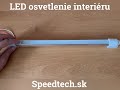 LED osvetlenie interiéru automobilu - 24x SMD LED / 10-30V / ECE R10 (420mm) - Video Youtube