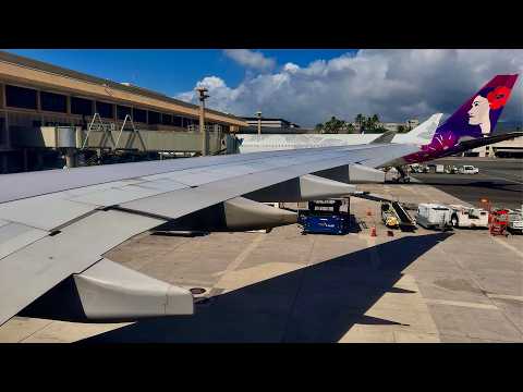 [4K] – Full Flight – Hawaiian Airlines – Airbus A330-243 – HNL-HND – N389HA – HA863 – IFS 1084