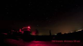 preview picture of video 'Nightsky Timelaps'