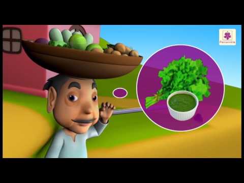 Dekho Sabziwala Aaya | 3D Rhyme For Kids | Periwinkle Baal Geet Mala | Hindi Poem #26