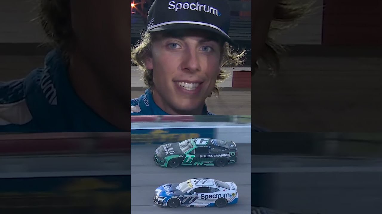 Carson Hoser Spins in NASCAR Incident