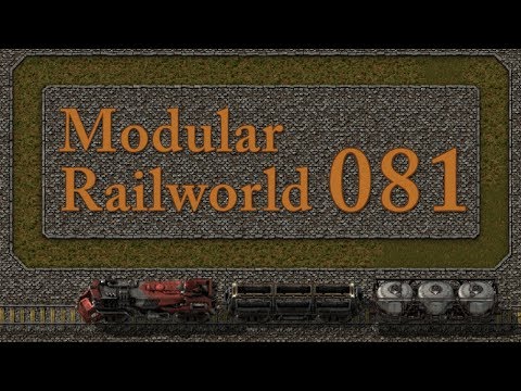 Factorio Modular Railworld #81 - Complete, Clear, Connect