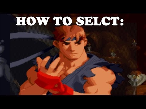 Street Fighter Alpha 2: How to select Evil Ryu