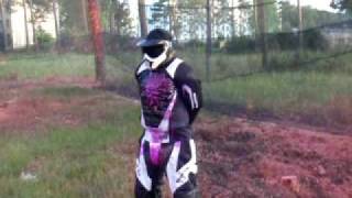 preview picture of video 'Testing paintball body armour,Mahlwinkel Big Game, May 2009'