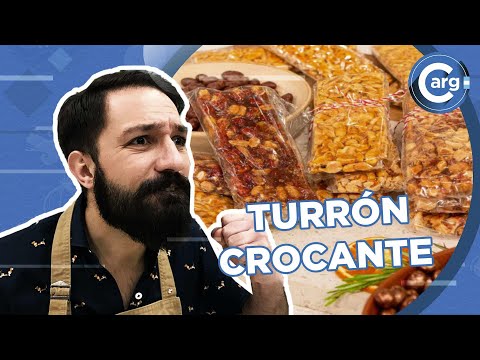 CÓMO SE HACE EL TURRÓN Y EL MANÍ CON CHOCOLATE