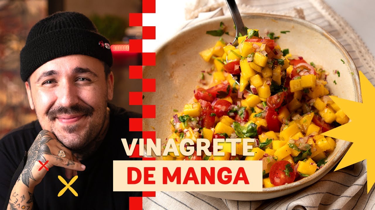 Já comeu vinagrete com manga? | Léo Abreu