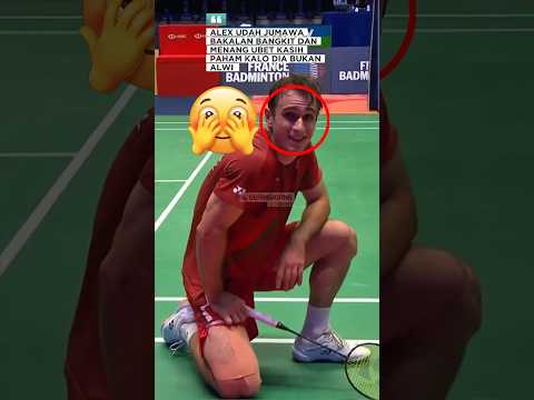 ALEX UDAH JUMAWA BAKALAN BANGKIT DAN MENANG UBET KASIH PAHAM KALO DIA BUKAN ALWI #badminton