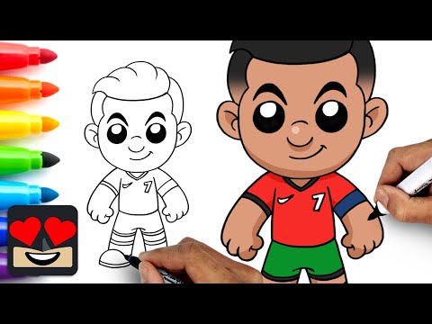 How To Draw Cristiano Ronaldo