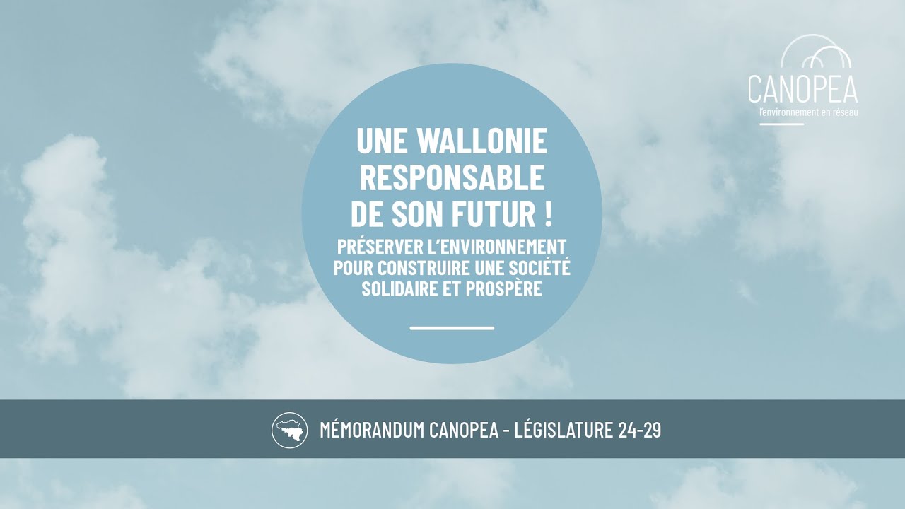 Pour une Wallonie zéro émission nette en 2040