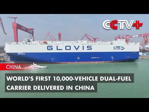 بقوة 10 آلاف مركبة و14 طابقاً.. الصين تطلق أكبر ناقلة سيارات تعمل بالطاقة النظيفة 