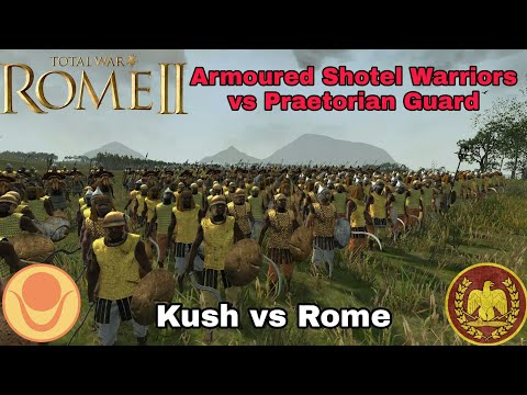 Armored Shotel Warrior vs Praetorian Guard - Total War Rome 2