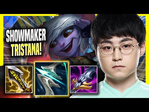 SHOWMAKER IS A MONSTER WITH TRISTANA! - DK ShowMaker Plays Tristana MID vs Syndra! | Season 2022