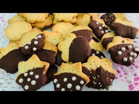 Bolachinhas de Manteiga Feitas só com 3 Ingredientes …São Deliciosas