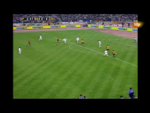 Final Copa del Rey 2004 / Gol de Galletti / Real Madrid 2 Real Zaragoza 3