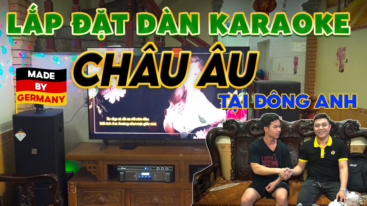 Video sản phẩm Dàn karaoke DT TT209: (DT D2000, Vatasa T500, Vatasa V6 Pro, DT Lion408, Paramax Sub-E30)