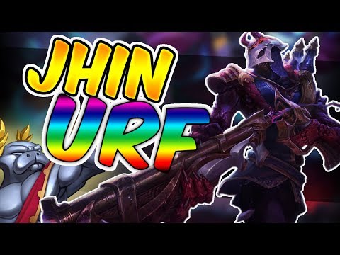 JHIN URF ALL RANDOM 2017- Ultra Rapid Fire All Random Attack Speed Jhin 2017 - League of Legends