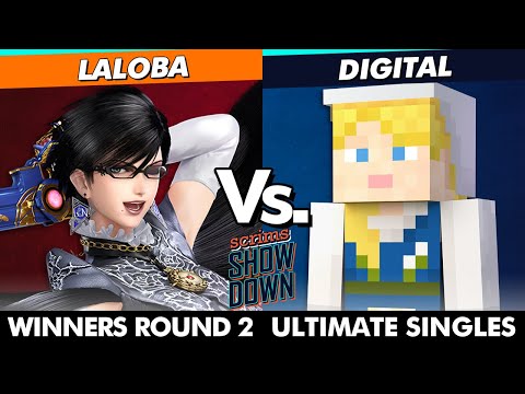 Scrims Showdown 82 - Laloba (Bayonetta) Vs. DIGITAL (Steve) SSBU Ultimate Tournament