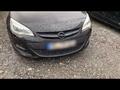 Stoßfänger vo a+e Opel Astra J Vorfacelift auf Facelift