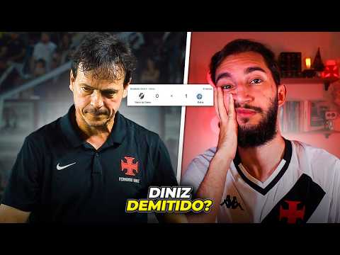 Vasco 0 x 1 Bahia - DINIZ VAI SER DEMITIDO?