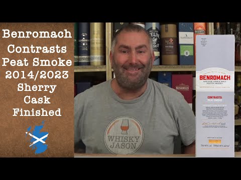 Benromach Contrasts Peat Smoke 2014/2023 Sherry Cask Finished Single Malt Verkostung von WhiskyJason