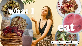 WHAT I EAT IN A WEEK as a nutritionist during SUMMER /plant-based/