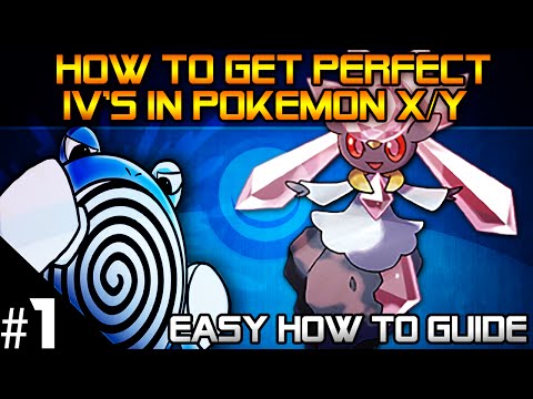 HOW TO GET PERFECT IV'S IN POKEMON X & Y - EASY MAX IV POKEMON WITH POWERSAVES