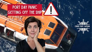 🚨Tender, Shuttle, or Walk Off? What Every Cruiser Must Know ⚠️