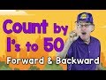 Count By 1 S To 50 Forward And Backward Counting Song For Kids Count To 50 Jack Hartmann