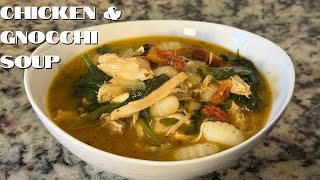 One-Pot Chicken Gnocchi Soup | Easy, Creamy, & Comforting