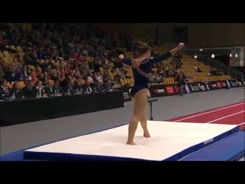 Tumbling womens team final world championships 2015