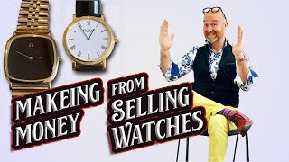 Making Money Buying & Selling Vintage Watches with David Harper (Bargain Hunt, Antiques Roadtrip)