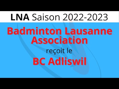 LNA 22-23 : BLA reçoit le BC Adliswil