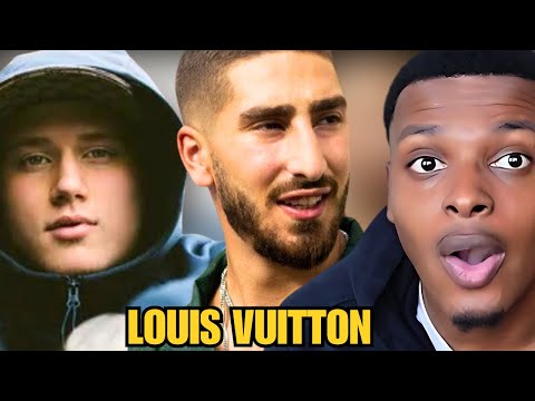 Duha Reacts to Einár X Ricky Rich - LOUIS VUITTON [OSLÄPPT] | American Reacts to Swedish Rap! 