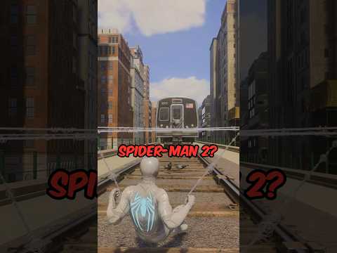 Can we stop the train in Marvel’s Spider-Man 2 ? #videogames #spiderman2ps5 #spiderman